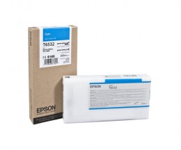 Tinteiro Original Epson T6532 Cyan 200ml