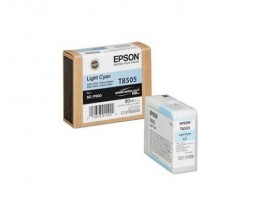 Tinteiro Original Epson T8505 Cyan Claro 80ml