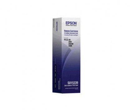 3 Fitas Originais, Epson S015339 Preta ~ 15.000.000 Caracteres