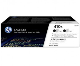 2 Toners Originais, HP 410X Preto ~ 6.500 Paginas