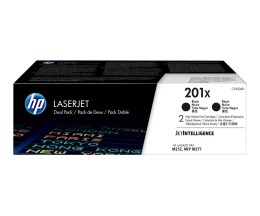 2 Toners Originais, HP 201X Preto ~ 2.800 Paginas