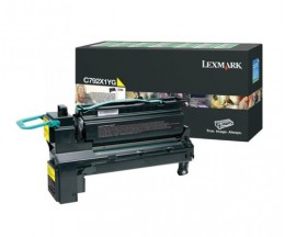 Toner Original Lexmark C792X1YG Amarelo ~ 20.000 Paginas