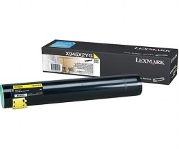 Toner Original Lexmark X945X2YG Amarelo ~ 22.000 Paginas