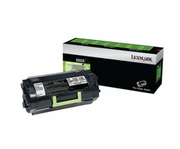 Toner Original Lexmark 522X Preto ~ 45.000 Paginas