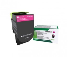 Toner Original Lexmark 71B20M0 Magenta ~ 2.300 Paginas