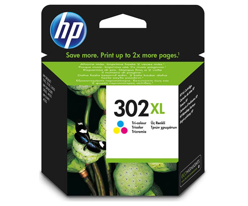 Tinteiro Original HP 302 XL Cor 8ml ~ 330 Paginas