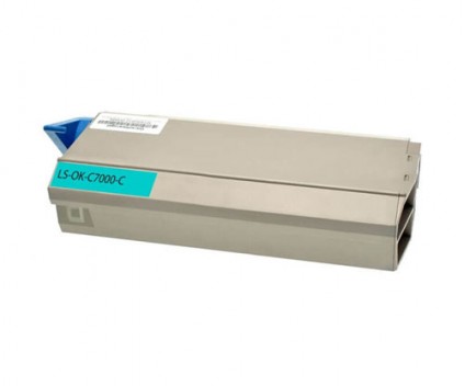 Toner Compativel OKI 41963007 Cyan ~ 10.000 Paginas