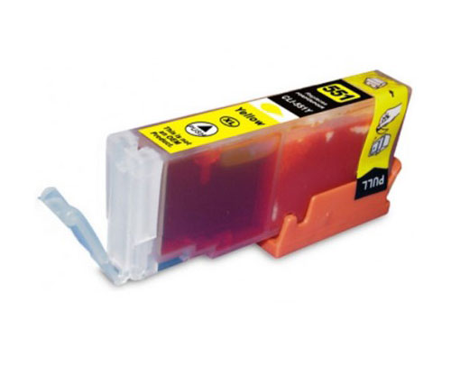 Tinteiro Compativel Canon CLI-551 XL Amarelo 13ml