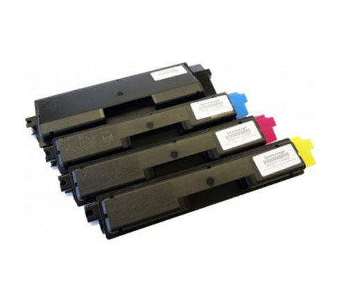 4 Toners Compativeis, Olivetti P2026 Preto + Cor ~ 7.000 / 5.000 Paginas