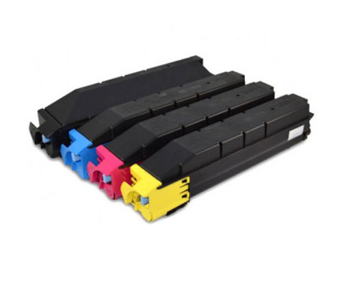 4 Toners Compativeis, Kyocera TK 8305 Preto + Cor ~ 25.000 / 15.000 Paginas