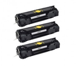 3 Toners Compativeis, HP 83A Preto ~ 1.500 Paginas