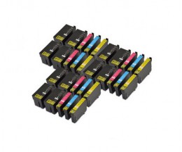 30 Tinteiros Compativeis, Epson T2701-T2704 / T2711-T2714 / 27 XL Preto 22.4ml + Cor 15ml