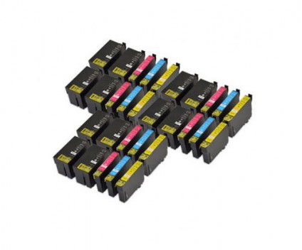 30 Tinteiros Compativeis, Epson T2701-T2704 / T2711-T2714 / 27 XL Preto 22.4ml + Cor 15ml