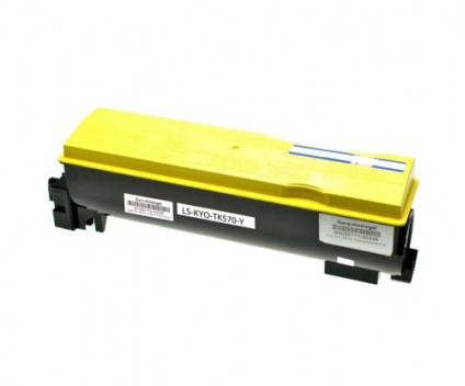 Toner Compativel Kyocera TK 570 Y Amarelo ~ 12.000 Paginas