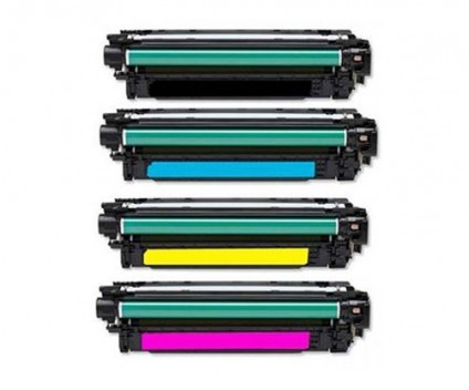 4 Toners Compativeis, HP 507X Preto + 507A Cor ~ 11.000 / 5.500 Paginas