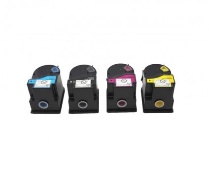 4 Toners Compativeis, Konica Minolta TN-310 Preto + Cor ~ 11.500 Paginas