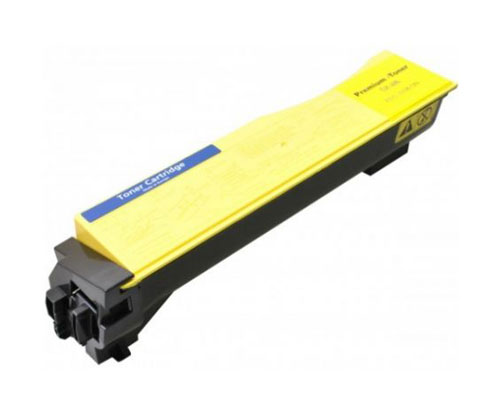 Toner Compativel Kyocera TK 550 Y Amarelo ~ 6.000 Paginas