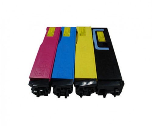 4 Toners Compativeis, Kyocera TK 540 Preto + Cor ~ 6.000 / 5.000 Paginas