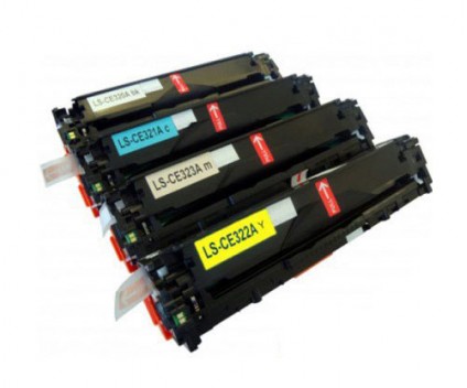 4 Toners Compativeis, HP 128A Preto + Cor ~ 2.200 / 1.400 Paginas