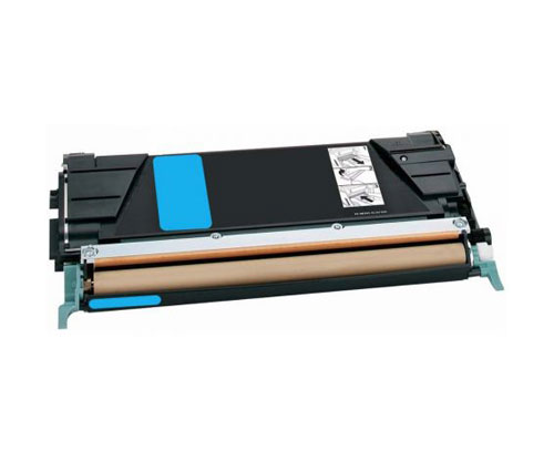 Toner Compativel Lexmark C5220CS Cyan ~ 3.000 Paginas