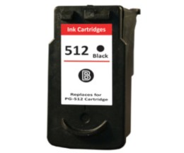 Tinteiro Compatível Canon PG-510 / PG-512 Preto 16ml