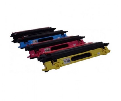 4 Toners Compativeis, Brother TN-130 / TN-135 Preto + Cor ~ 5.000 / 4.000 Paginas