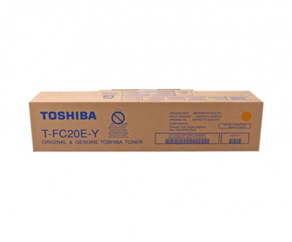 Toner Original Toshiba T-FC 20 EY Amarelo ~ 16.800 Paginas