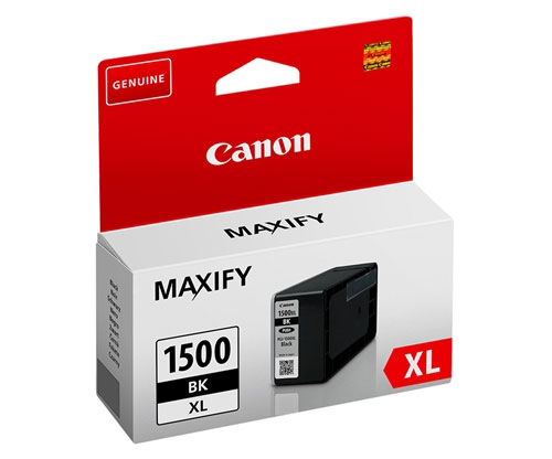 Tinteiro Original Canon PGI-1500 XLBK Preto 35ml ~ 1.200 Paginas