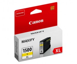 Tinteiro Original Canon PGI-1500 XLY Amarelo 12ml ~ 1.000 Paginas