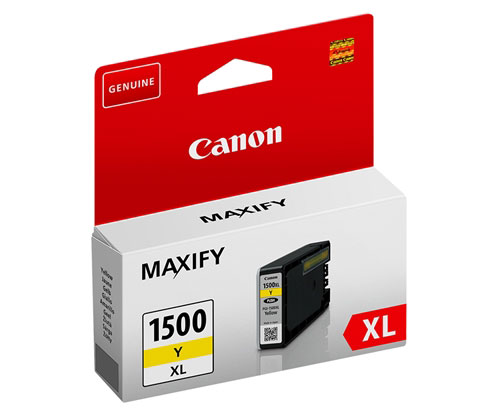 Tinteiro Original Canon PGI-1500 XLY Amarelo 12ml ~ 1.000 Paginas