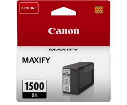 Tinteiro Original Canon PGI-1500 BK Preto