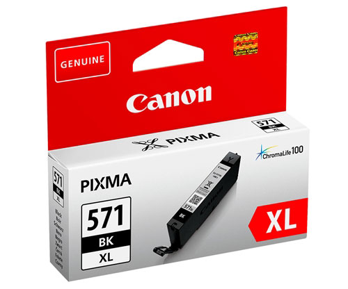 Tinteiro Original Canon CLI-571XL Preto 11ml