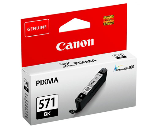 Tinteiro Original Canon CLI-571 Preto 7ml