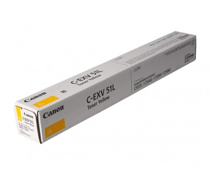 Toner Original Canon C-EXV 51 L Y Amarelo ~ 26.000 Paginas