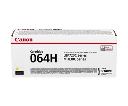 Toner Original Canon 064H Amarelo ~ 10.400 Paginas