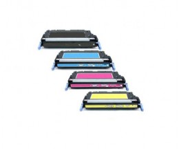 4 Toners Compativeis, Canon 711 Preto + Cor ~ 6.000 Paginas