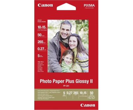 Papel Fotográfico Original Canon 2311B003 265 g/m² ~ 50 Paginas 100mm x 150mm