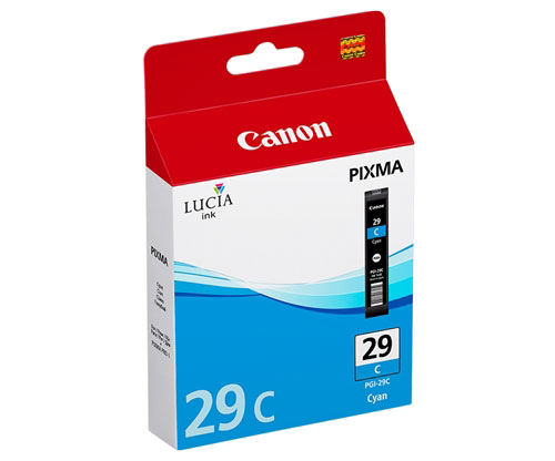 Tinteiro Original Canon PGI-29 Cyan 36ml ~ 1.940 Paginas