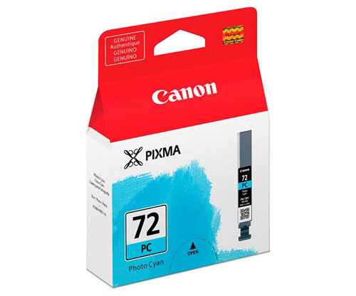 Tinteiro Original Canon PGI-72 Cyan Foto 14ml