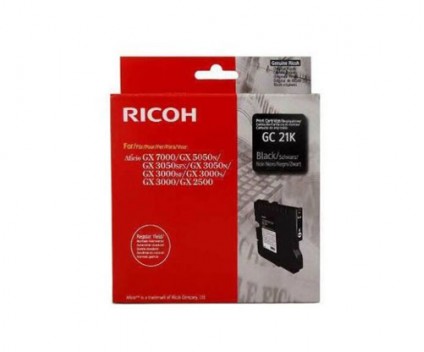 Tinteiro Original Ricoh GC-21 K Preto ~ 1.500 Paginas