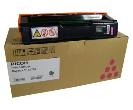 Toner Original Ricoh SPC 220 Magenta ~ 2.300 Paginas