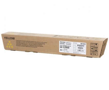 Toner Original Ricoh 841929 Amarelo ~ 5.500 Paginas