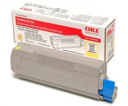 Toner Original OKI 43381905 Amarelo ~ 2.000 Paginas