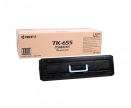 Toner Original Kyocera TK 655 Preto ~ 47.000 Paginas