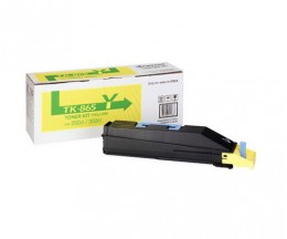 Toner Original Kyocera TK 865 Y Amarelo ~ 12.000 Paginas