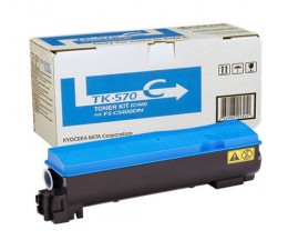 Toner Original Kyocera TK 570 C Cyan ~ 12.000 Paginas