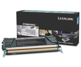 Toner Original Lexmark C746H1KG Preto ~ 12.000 Paginas