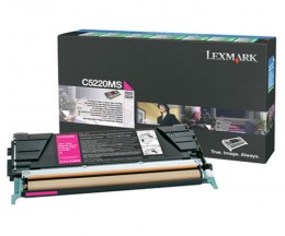 Toner Original Lexmark C5220MS Magenta ~ 3.000 Paginas