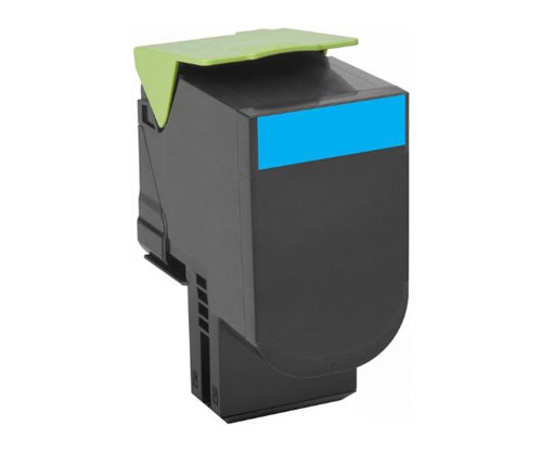 Toner Compativel Lexmark 702HC Cyan ~ 3.000 Paginas