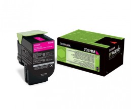 Toner Original Lexmark 702HM Magenta ~ 3.000 Paginas